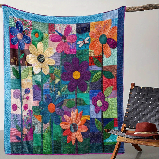 Patchwork Quilt Blanket