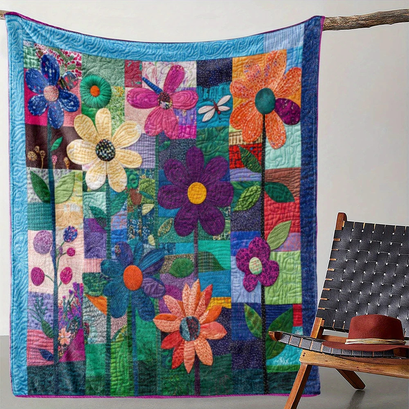 Patchwork Quilt Blanket