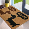 Sausage Dog Floor Mat