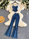 Denim Flare Set