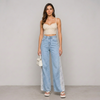 Lace Wide Leg Jeans