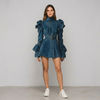 Vintage Denim Bodycon Dress