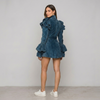 Vintage Denim Bodycon Dress