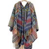 Plaid Shawl Coat