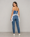 Strapless Denim Top